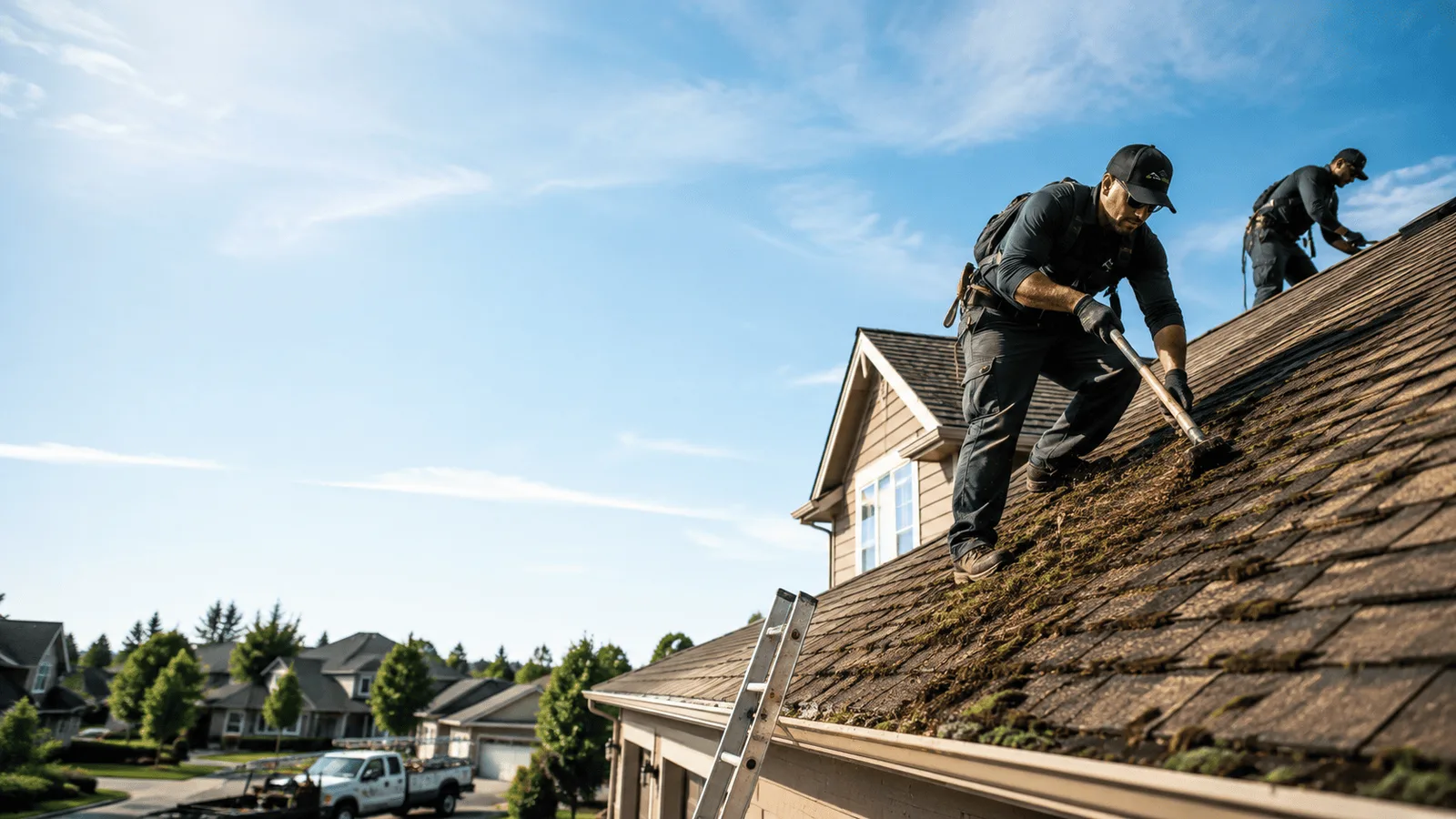 Roof Moss Removal in Columbia, VA near me